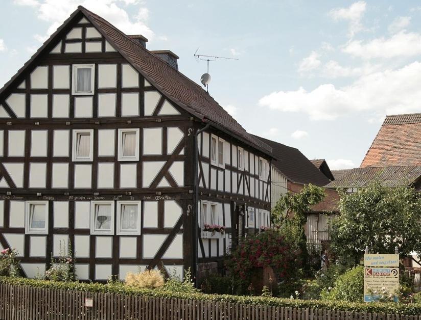 Vila Werts Hof Ferienwohnen Rauschenberg Exteriér fotografie